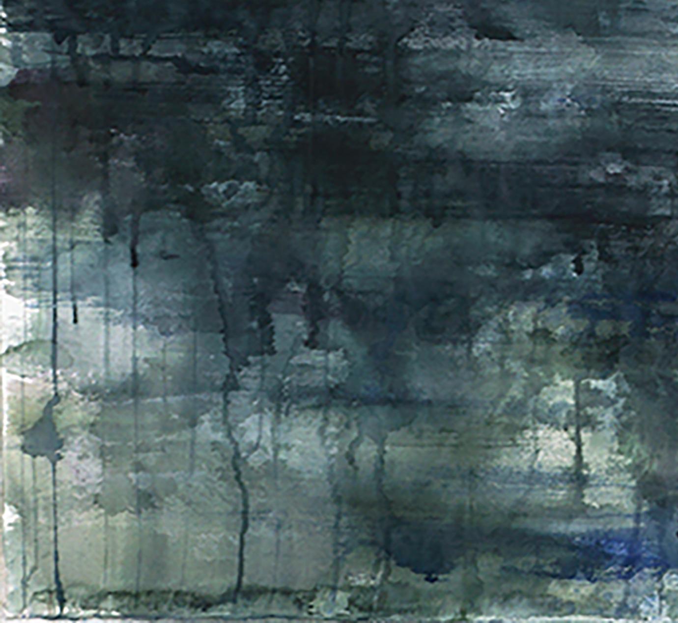 Misty Path I - 21st Century, Contemporary, Landscape, Watercolor on Paper - Painting by Ekaterina Smirnova