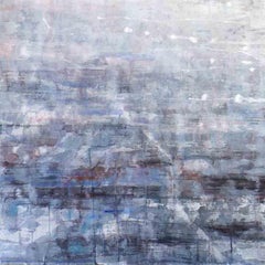 Hazy Landscape 4 - 21st Century, Contemporary, Landscape, Watercolor on Paper