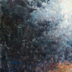 Blue Ridge - 21° secolo, Contemporaneo, Paesaggio, Acquerello su carta