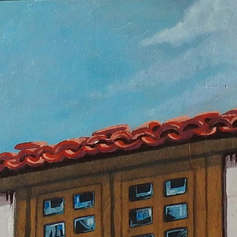 Casa Canaria - 21st Century, Contemporary Painting, Figurative, Acrylic on Wood 2