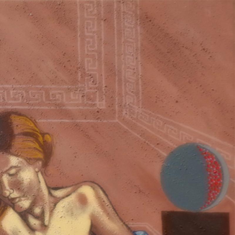 El Baño - 21st Century, Contemporary, Acrylic on Canvas, Nude Painting 4