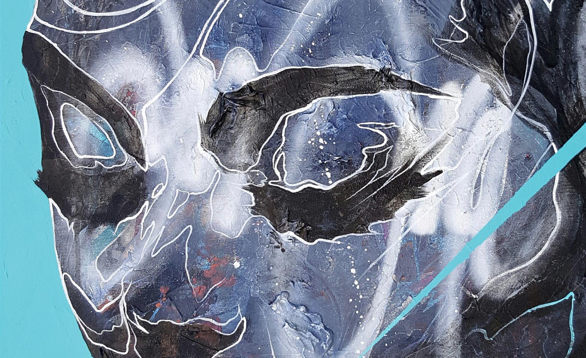 More Than Meets The Eye - 21° secolo, Pittura contemporanea, Ritratto moderno - Painting Contemporaneo di Danny O'Connor