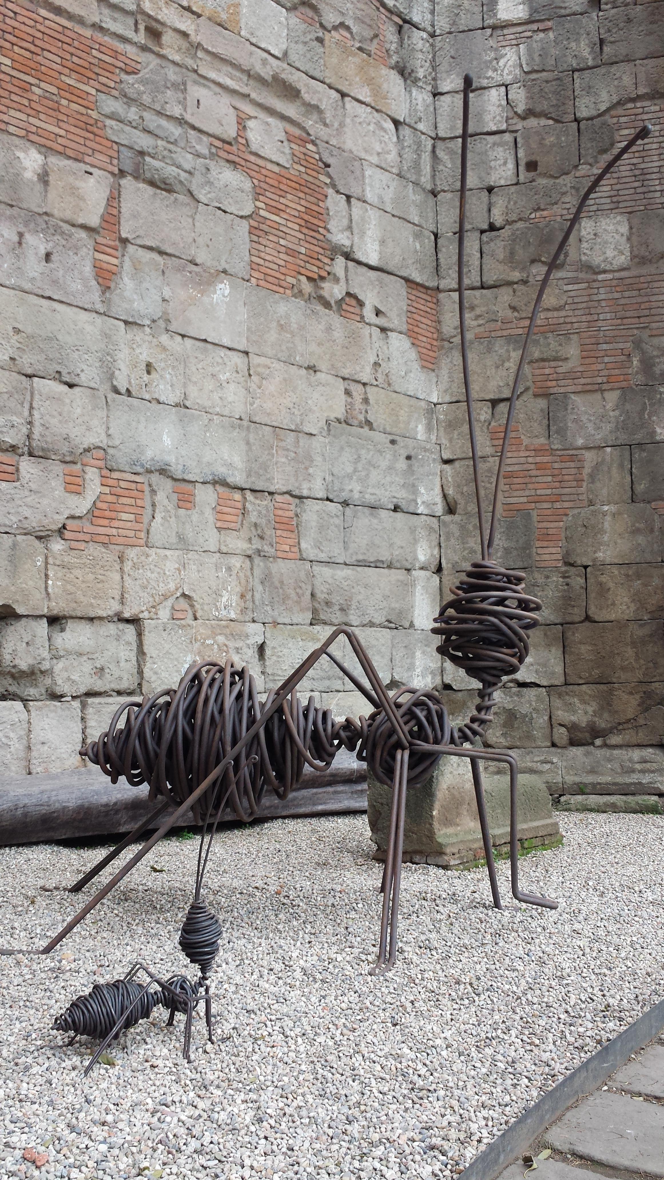 Hormiga Gigante - 21st Century, Contemporary, Figurative Sculpture, Iron, Ant