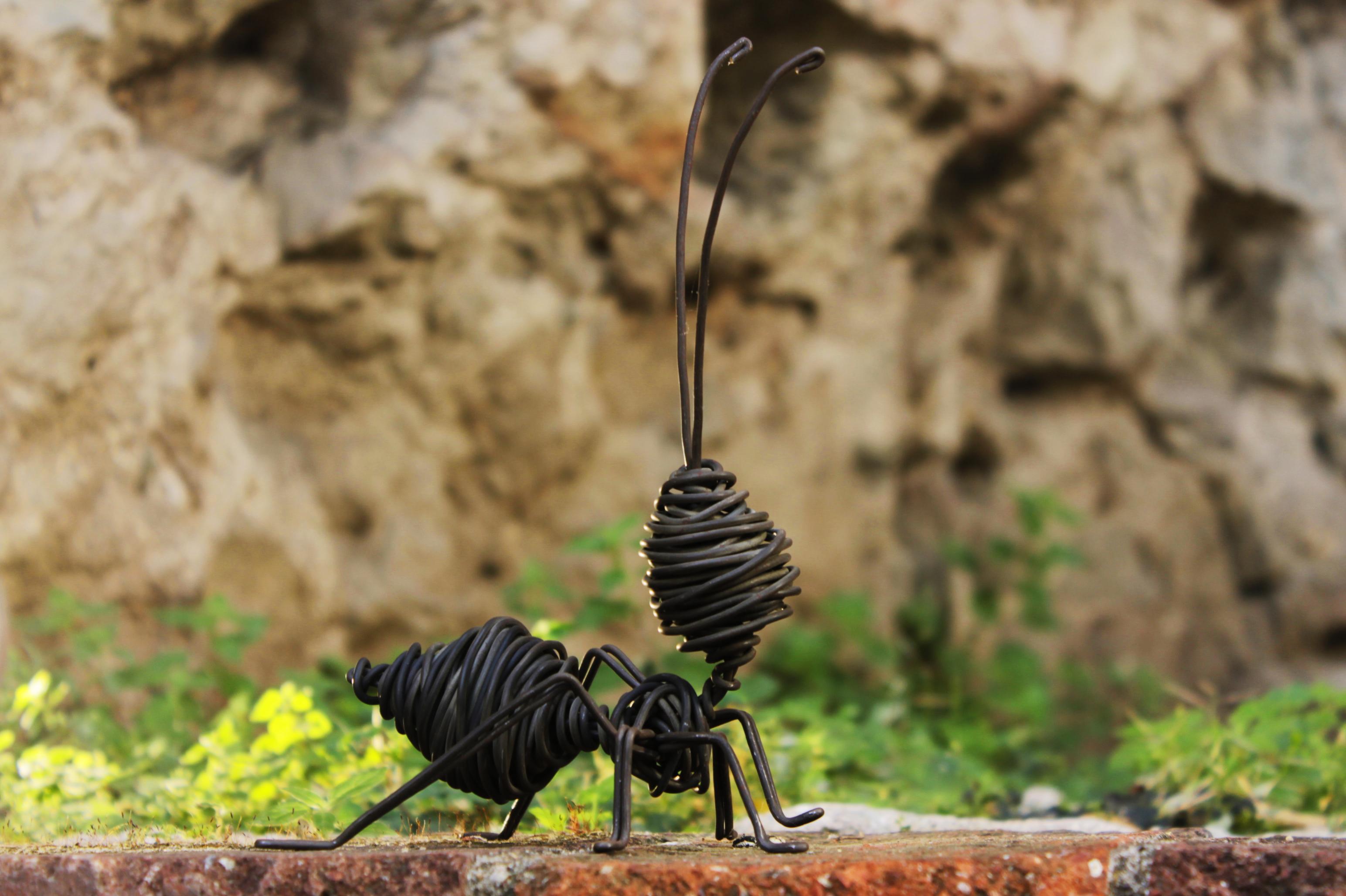 Hormiga L - 21st Century, Contemporary, Figurative Sculpture, Iron, Ant