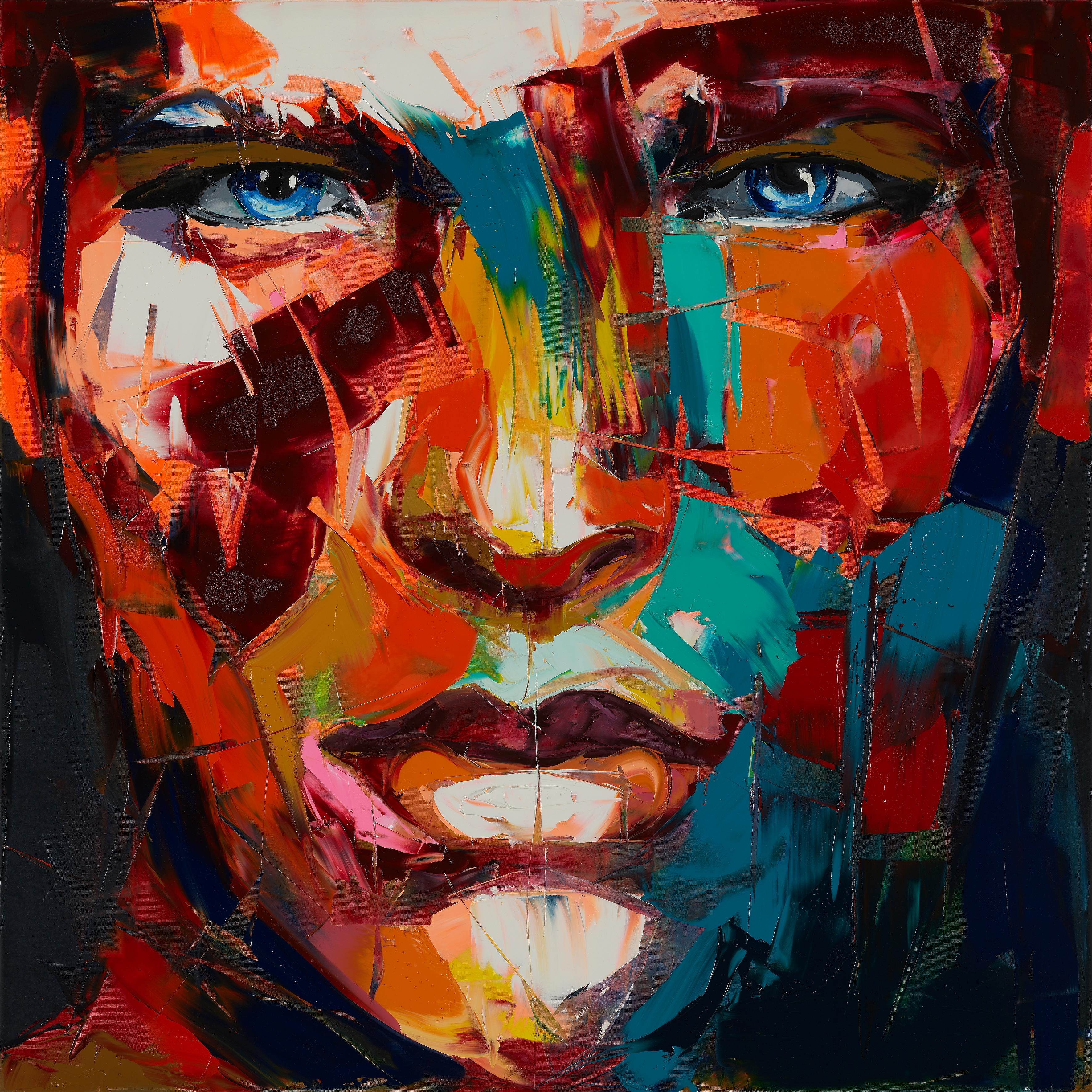 Françoise Nielly Portrait Print - Untitled 710 - 21st Cent, Contemporary, Figurative, Pigment Print, Portrait, Pop