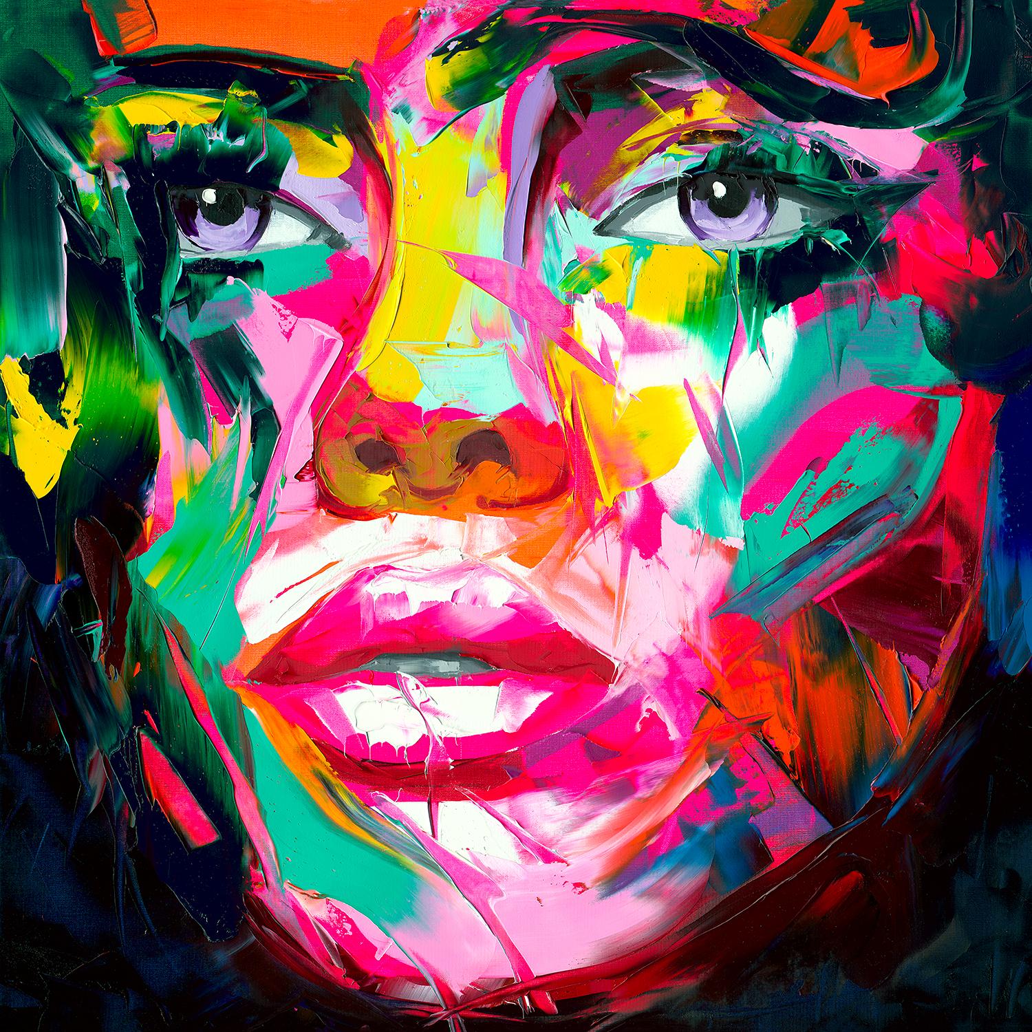 Weekend - 21° secolo, Contemporaneo, Figurativo, Stampa a pigmenti, Ritratto, Pop - Print di Françoise Nielly