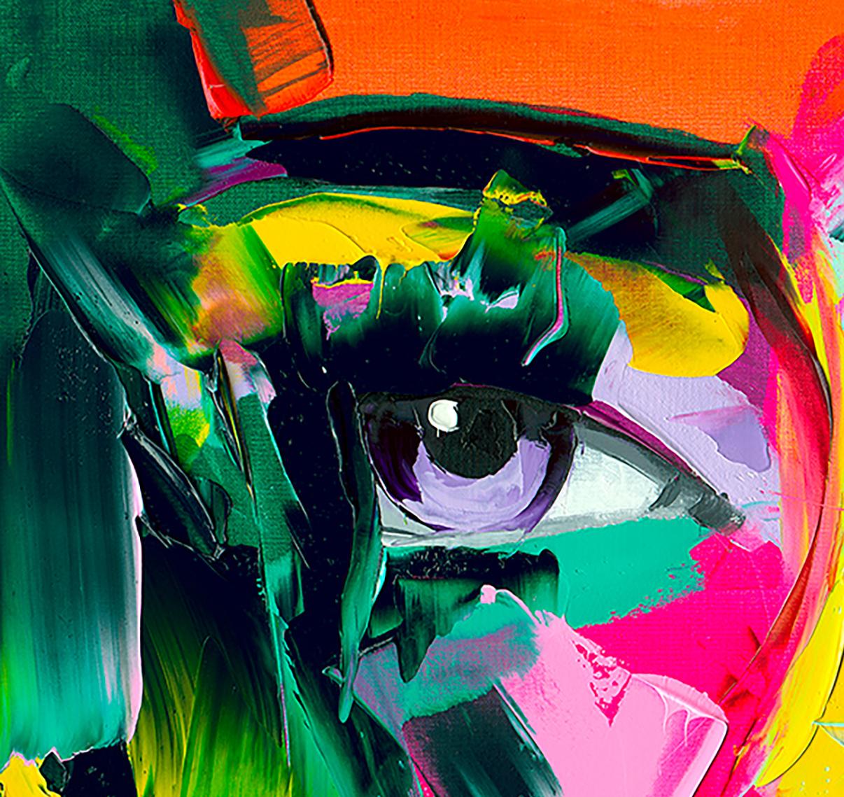 Françoise Nielly Figurative Print - Weekend - 21st Century, Contemporary, Figurative, Pigment Print, Portrait, Pop