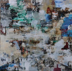 Rewind - 21st Century, Contemporary, Figurative, Abstract Painting, Portrait