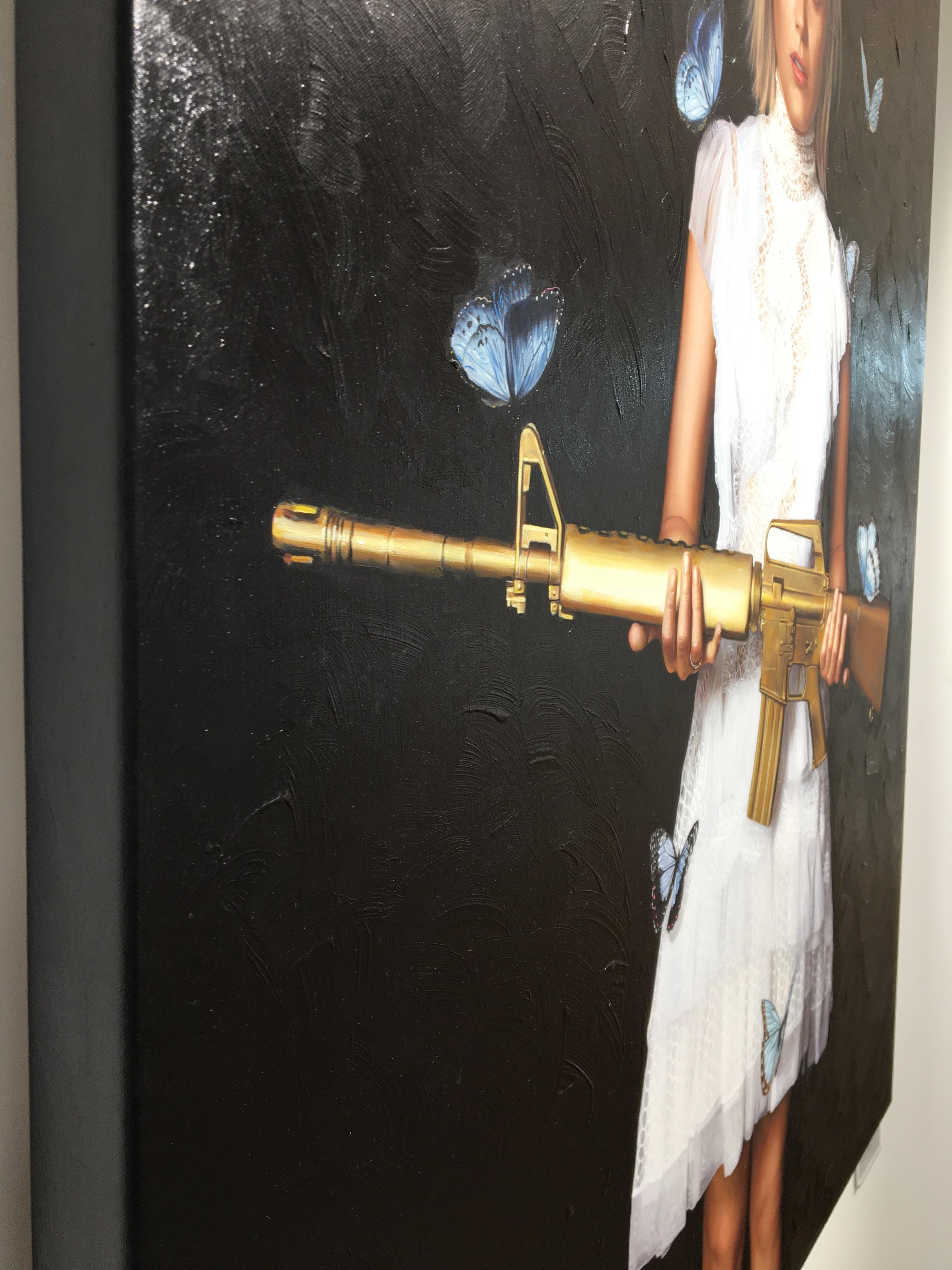 Monarch - 21st Century, Contemporary, Portrait Painting, Oil on Canvas 2