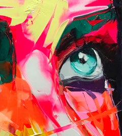 Mojito - 21st Century, Contemporary, Figurative, Oil Painting, Portrait, Pop