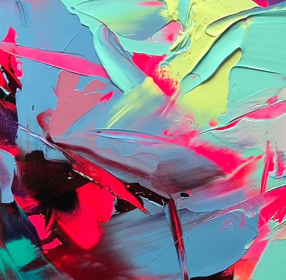 Françoise Nielly has explored the different facets of image all her life, through painting, photography, roughs, illustrations and virtual computer generated animated graphics. It is clear now that painting is her direction and her passion.
She gets