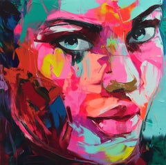 Charlene - 21st Century, Contemporary, Figurative, Oil Painting, Portrait, Pop