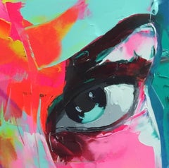 Charlene - 21st Century, Contemporary, Figurative, Oil Painting, Portrait, Pop