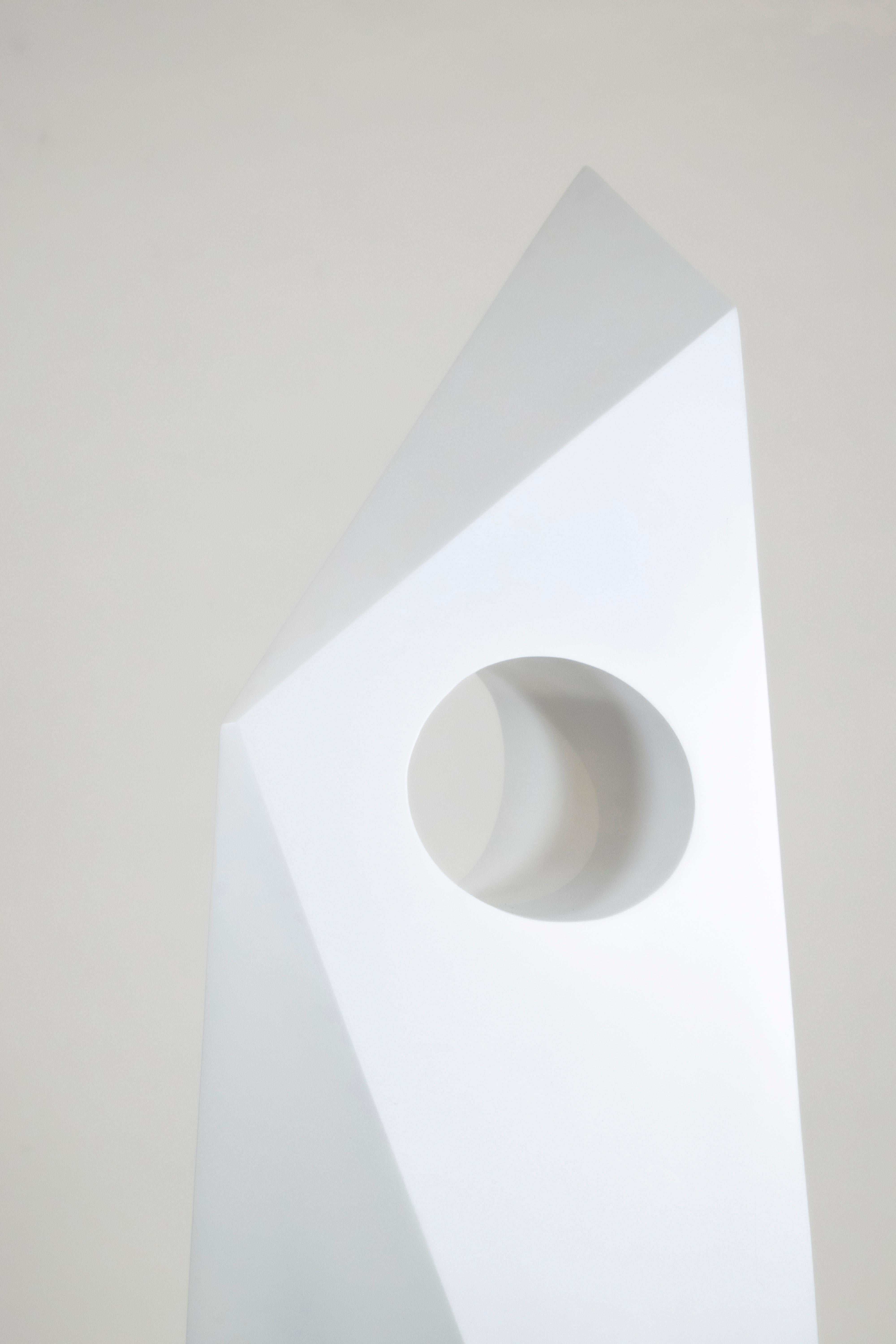 El Vigilante - 21° secolo, Arte contemporanea, Scultura astratta, Ferro dipinto - Sculpture di Daniel Suárez
