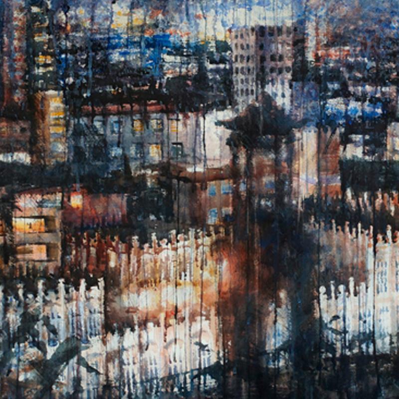 L'atmosphère - des masses d'eau qui s'évaporent dans l'air - décrit le mieux les peintures d'Ekaterina Smirnova. Travaillant à l'aquarelle, Smirnova a une approche unique de ce médium traditionnel. Multi-glacis et éclaboussures répétées sur le