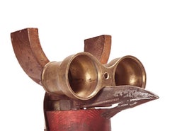 Buho - 21st Century, Contemporary Sculpture, Figurative, Recycled Objects