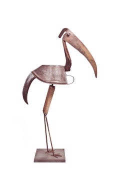 Pájaro De Bronce - 21st Century, Contemporary Sculpture, Figurative, Bronze Bird