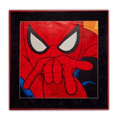 Marvel Spider Man Classic Signed Poster Display - Signed by Stan Lee - Pop Art