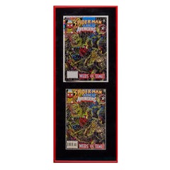 Vintage Spider Man And The Avengers Vol. 1 (4)  Framed Separations - Pop Art, Marvel