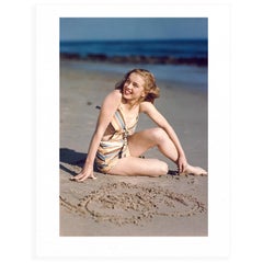 Marilyn Monroe By Joseph Jasgur (Love Heart) - Color Limited Edition Print 5/500