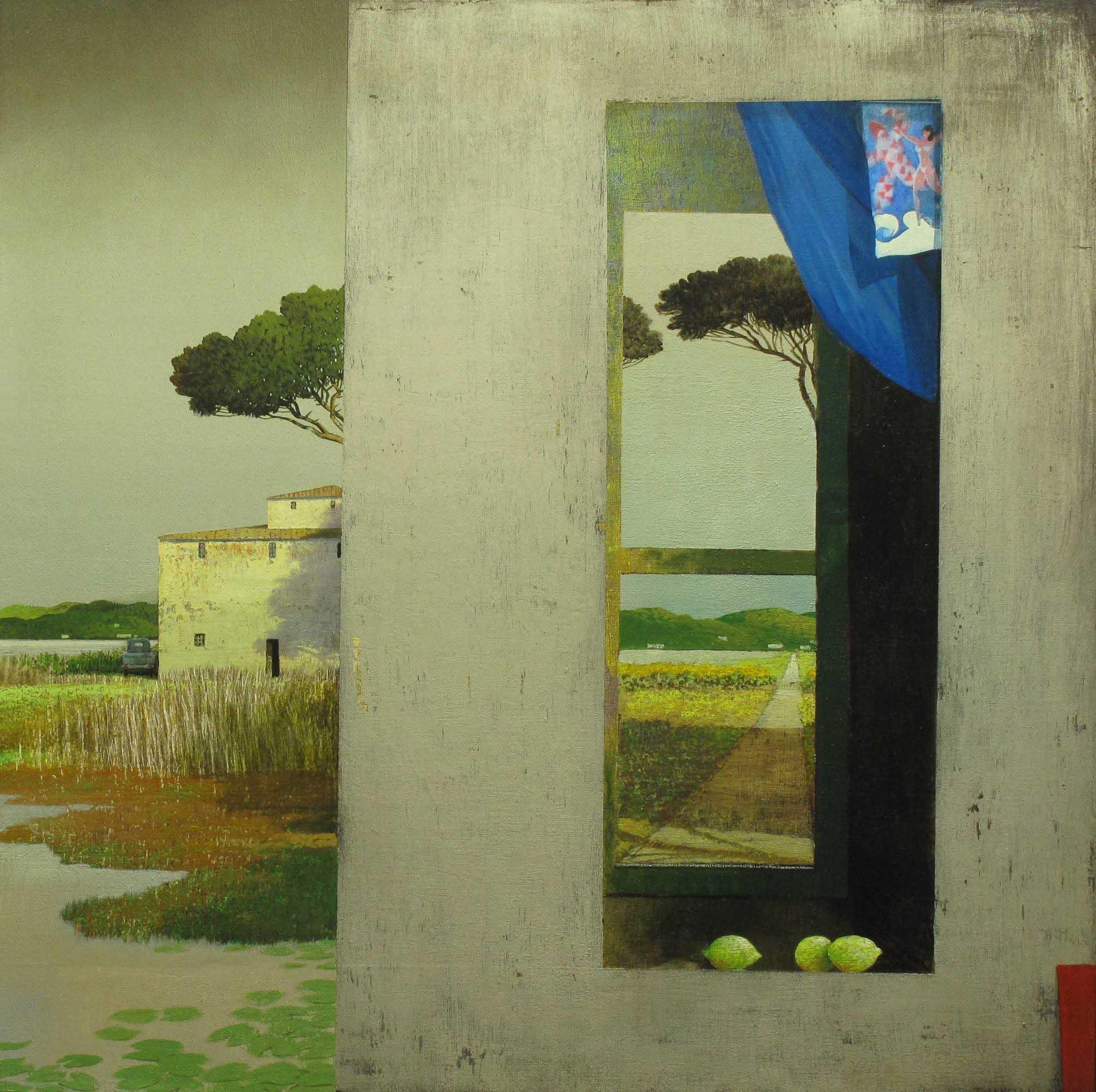 Alessandro Tofanelli Landscape Painting – In der Nähe von Viareggio