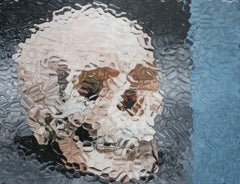 Untitled (Skull with Blue)