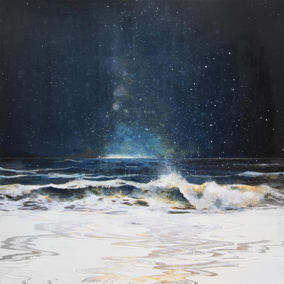Steven Nederveen Landscape Painting - Beyond the sea