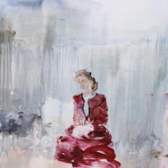 Original Oil Painting by Darlene Cole, Kissing Trees (Velvet Lake)