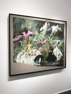 Original Painting by Michelle Nguyen, Brides, Oil and Pastel on Canvas