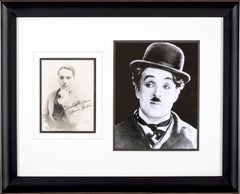 Charlie Chaplin Hand Signed Photo JSA Authenticated Original Certified