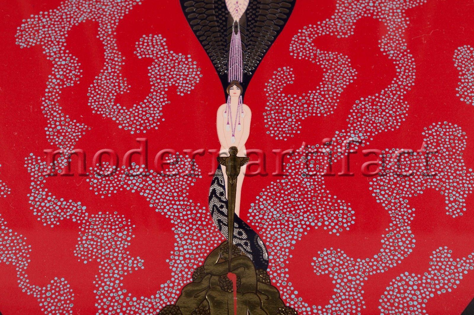 Erte (Romain De Tirtoff) Triumph of the Courtesan Embossed Serigraph For Sale 8