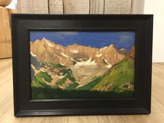 Morning in the Alpes- 21st Century Contemporary landscape, Rutger Hiemstra
