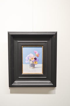 Small Violets, Ingrid Smuling, 21st Contemporary Painting