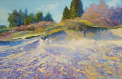 Heath hollandais - Peinture de paysage contemporaine du 21e siècle par Ronald Soeliman