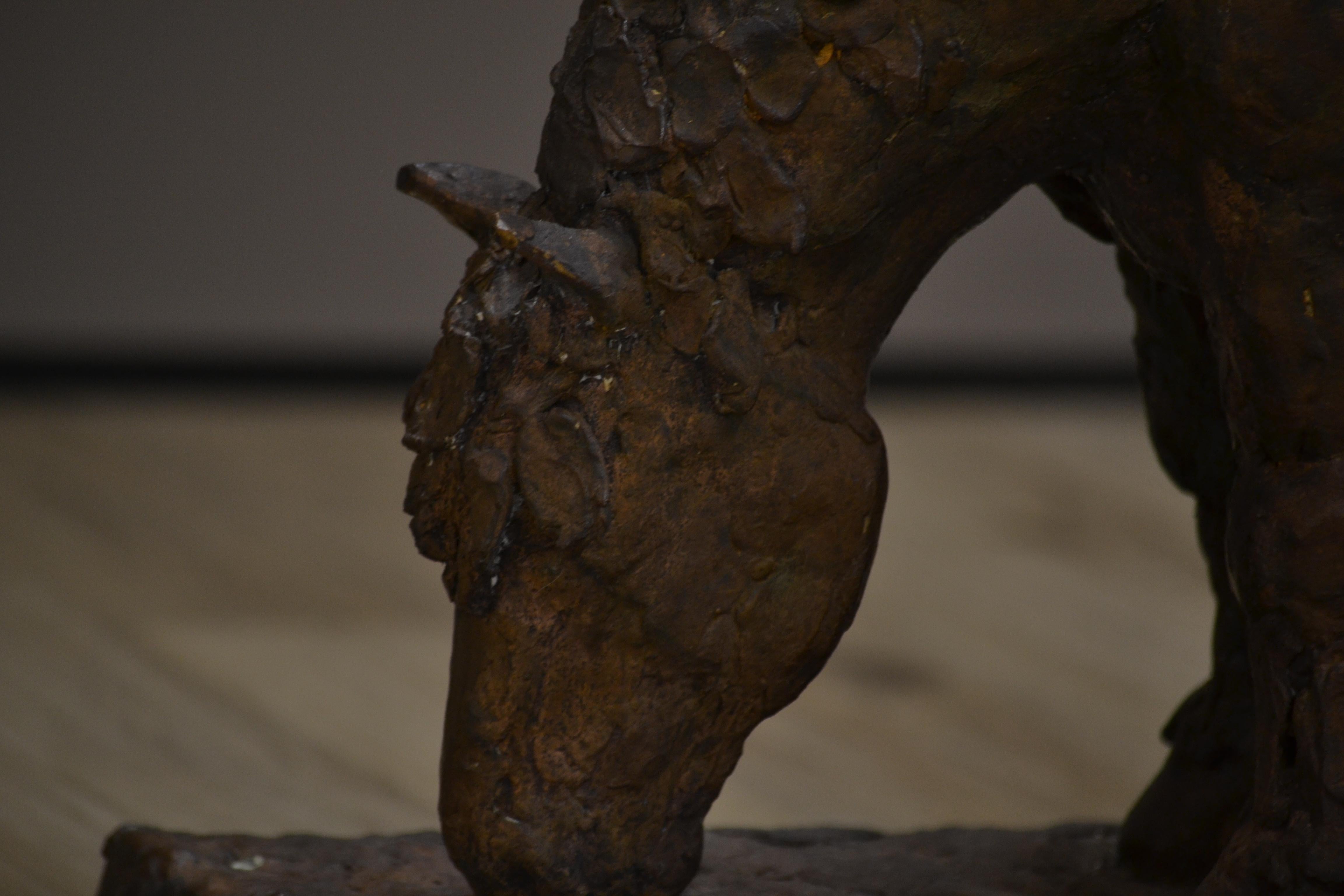 Belgian Horse- 21st Century Contemporary Bronze Animal Sculpture, Mieke Heitling 2