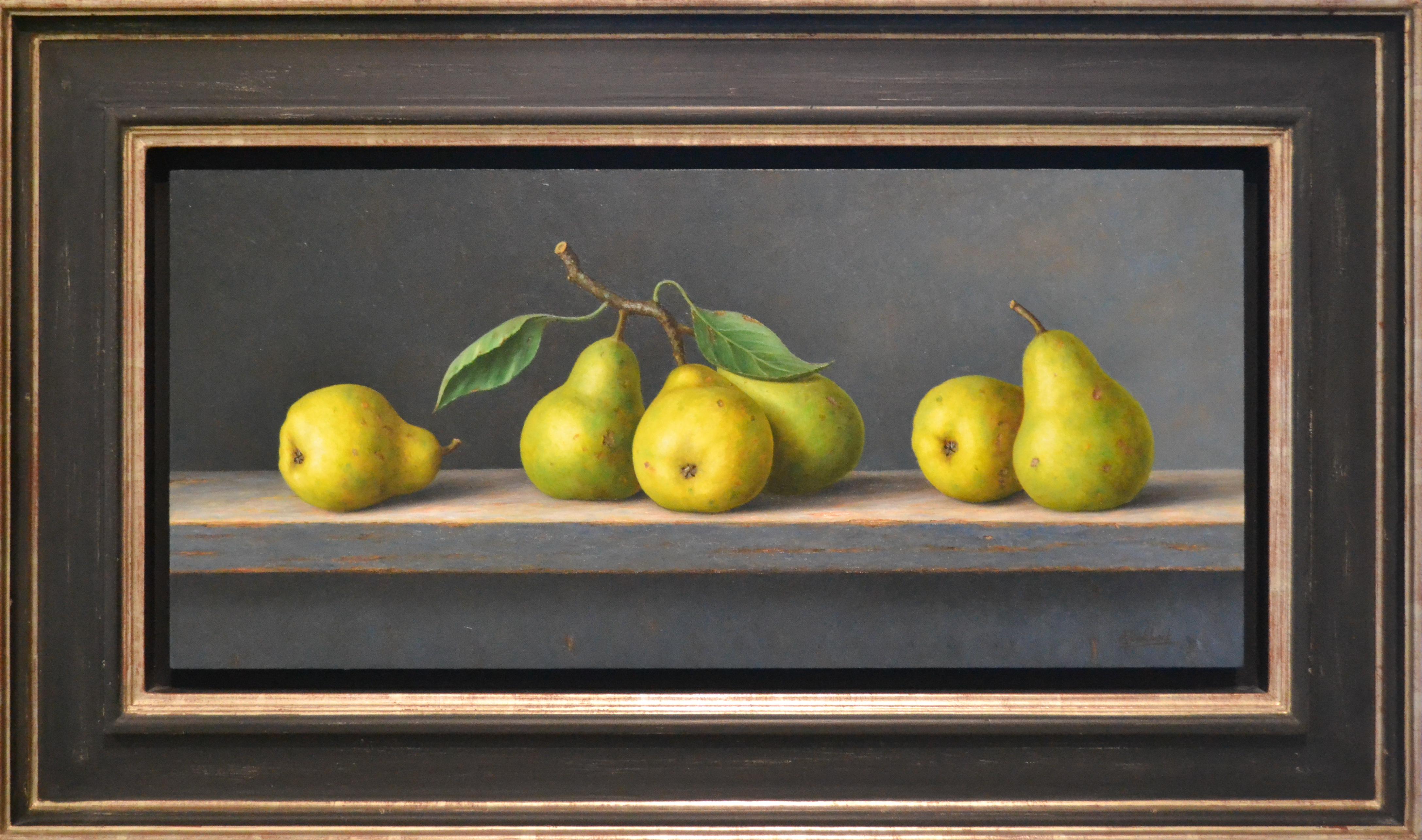 Pears - Annelies Jonkhart, 21st Century Contemporary Oil Painting with fruit 1