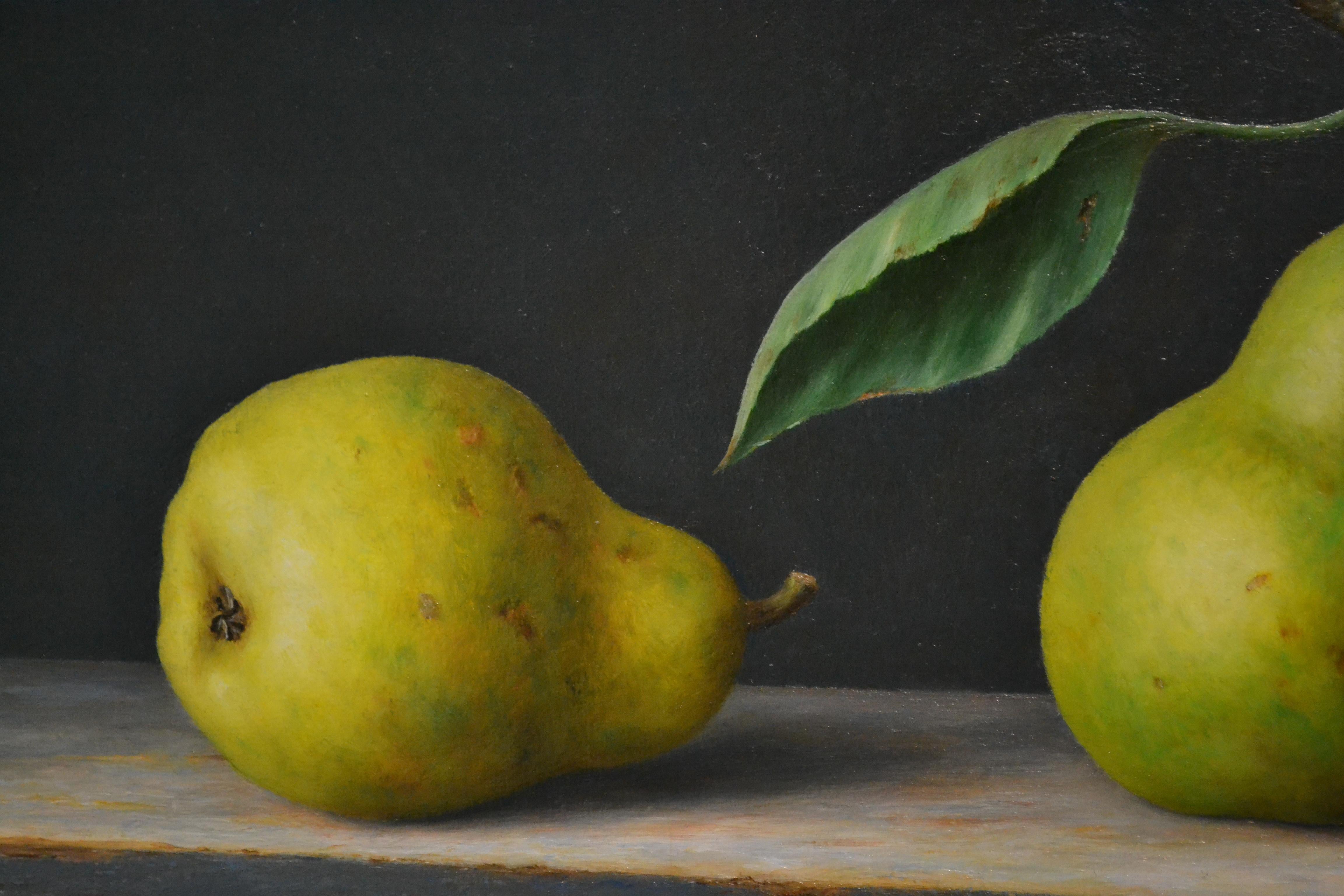 Pears - Annelies Jonkhart, 21st Century Contemporary Oil Painting with fruit 2