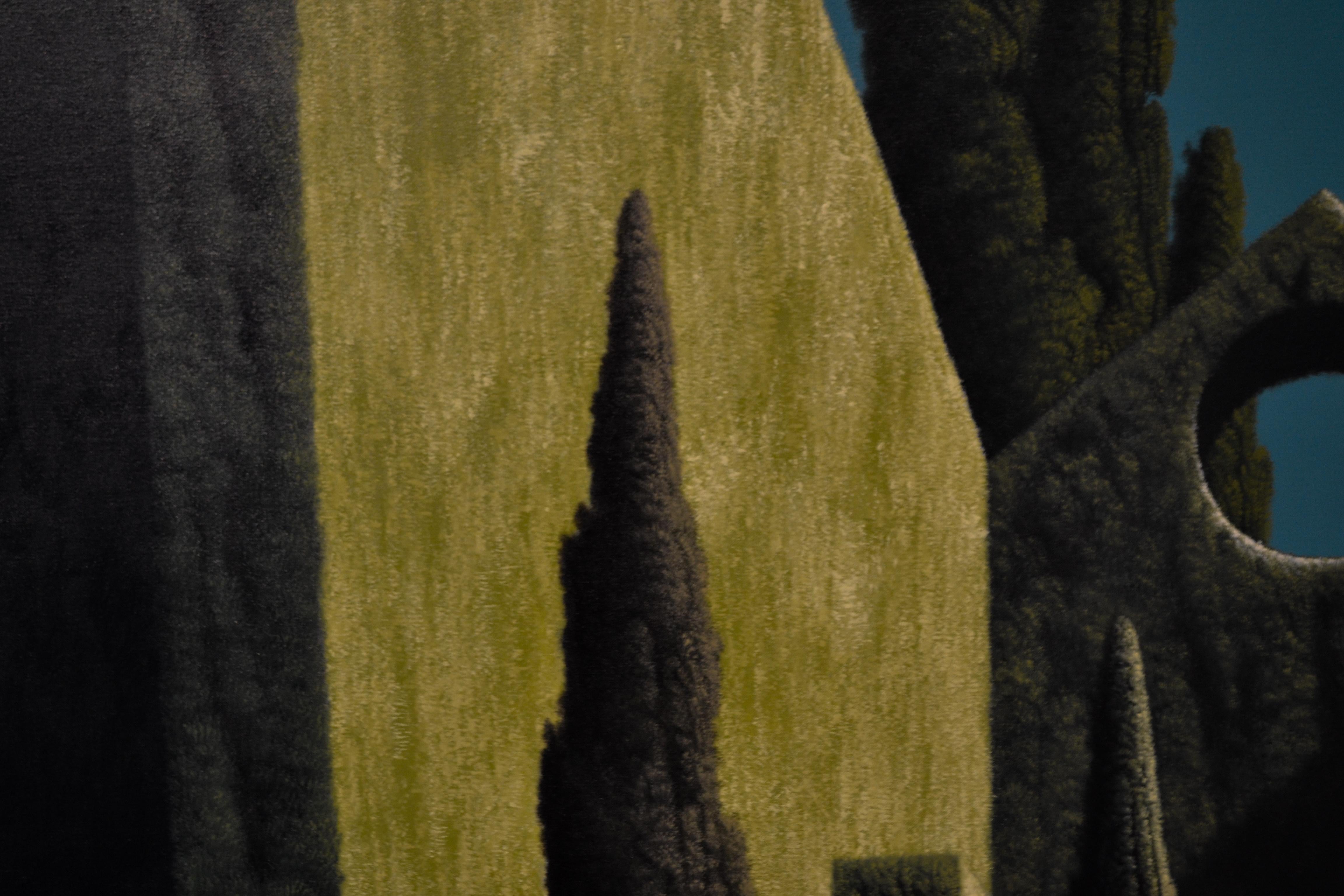 La sera - Victor Muller, pittura a olio contemporanea del 21° secolo 1