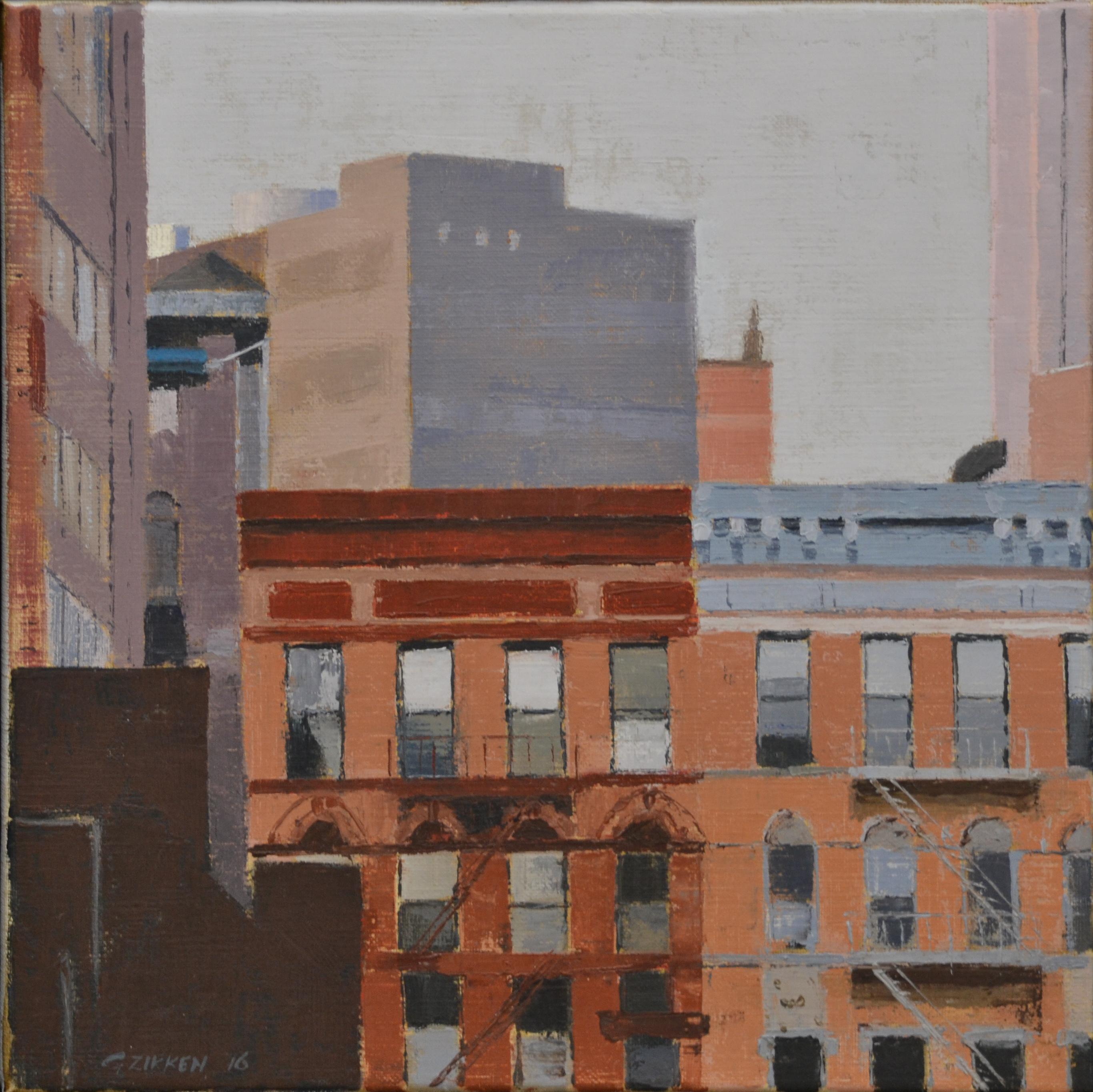 New York II- 21 st Century Contemporary City Painting