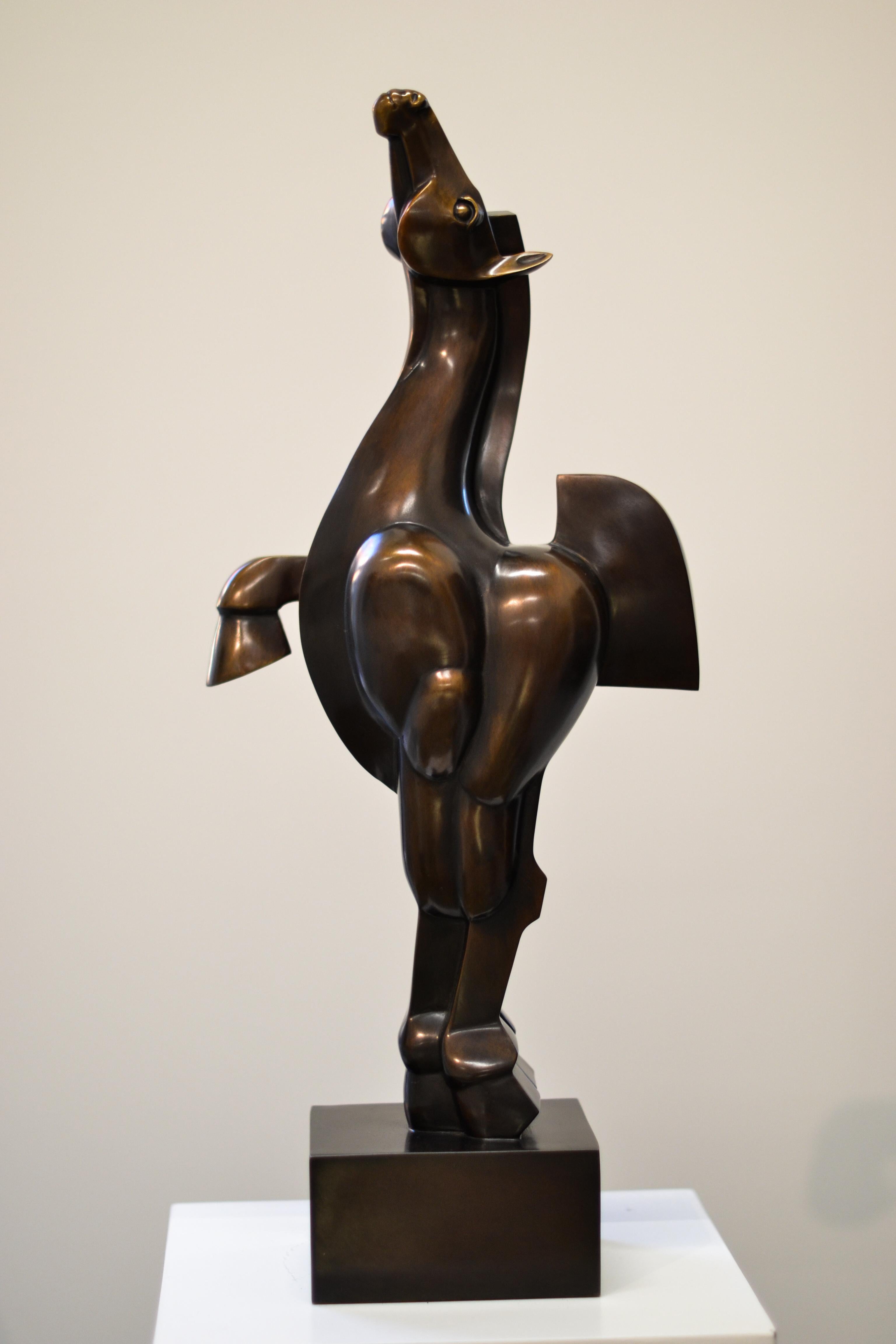 Prima Donna – Frans van Straaten, zeitgenössische Skulptur aus Bronze des 21. Jahrhunderts 1