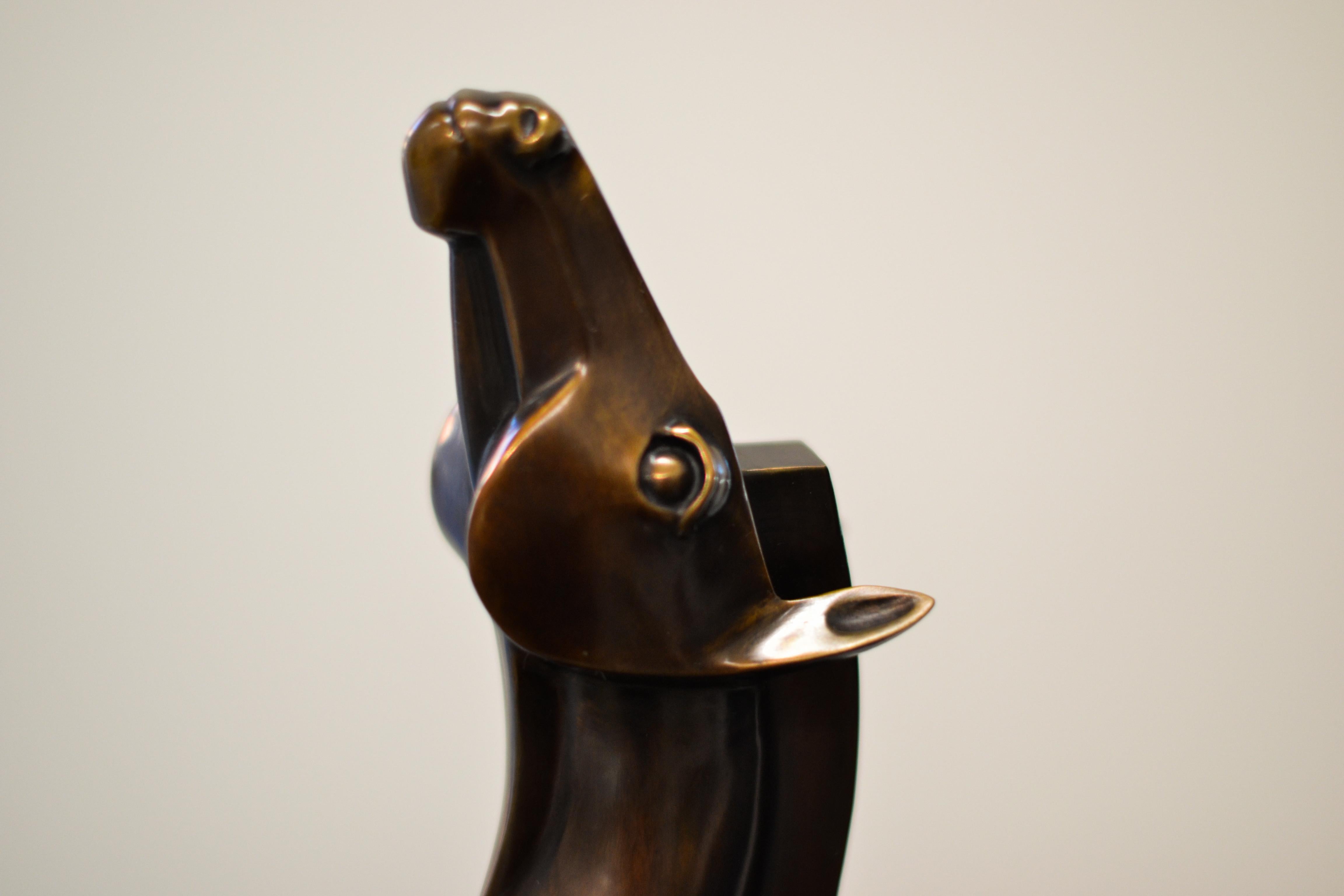 Prima Donna – Frans van Straaten, zeitgenössische Skulptur aus Bronze des 21. Jahrhunderts 9