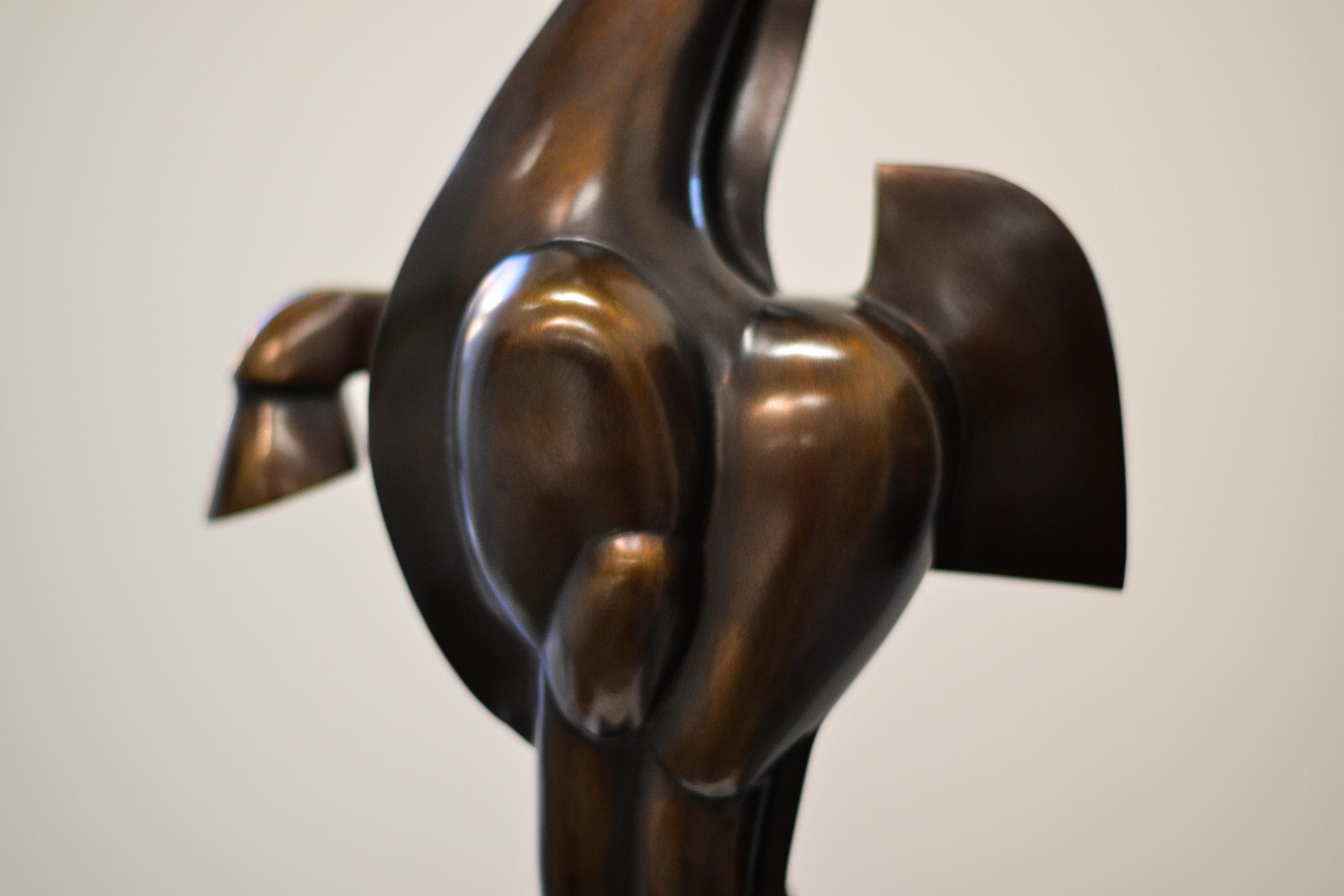 Prima Donna - Frans van Straaten, 21st Century Contemporary Sculpture Bronze 5