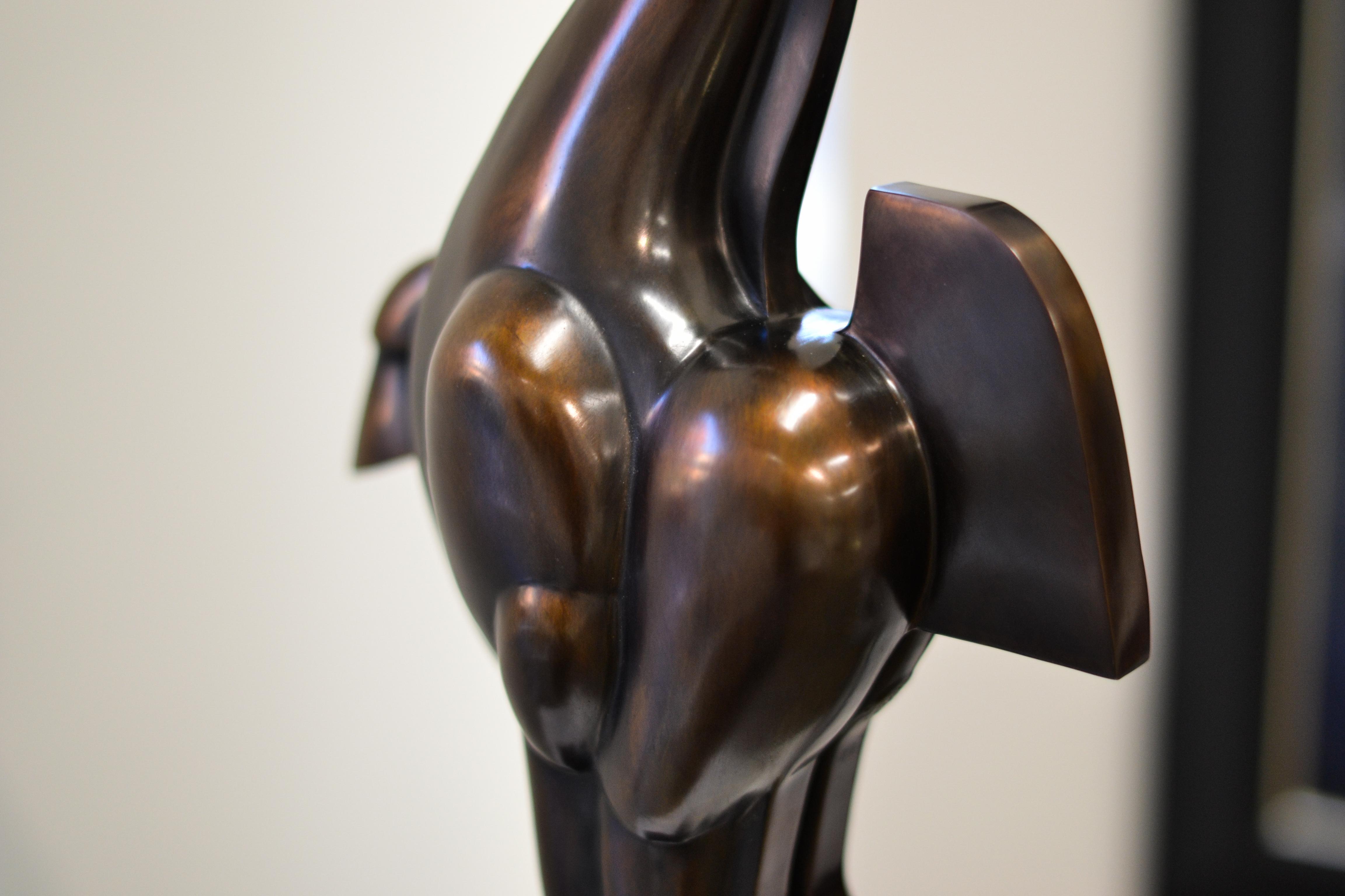 Prima Donna - Frans van Straaten, 21st Century Contemporary Sculpture Bronze 2