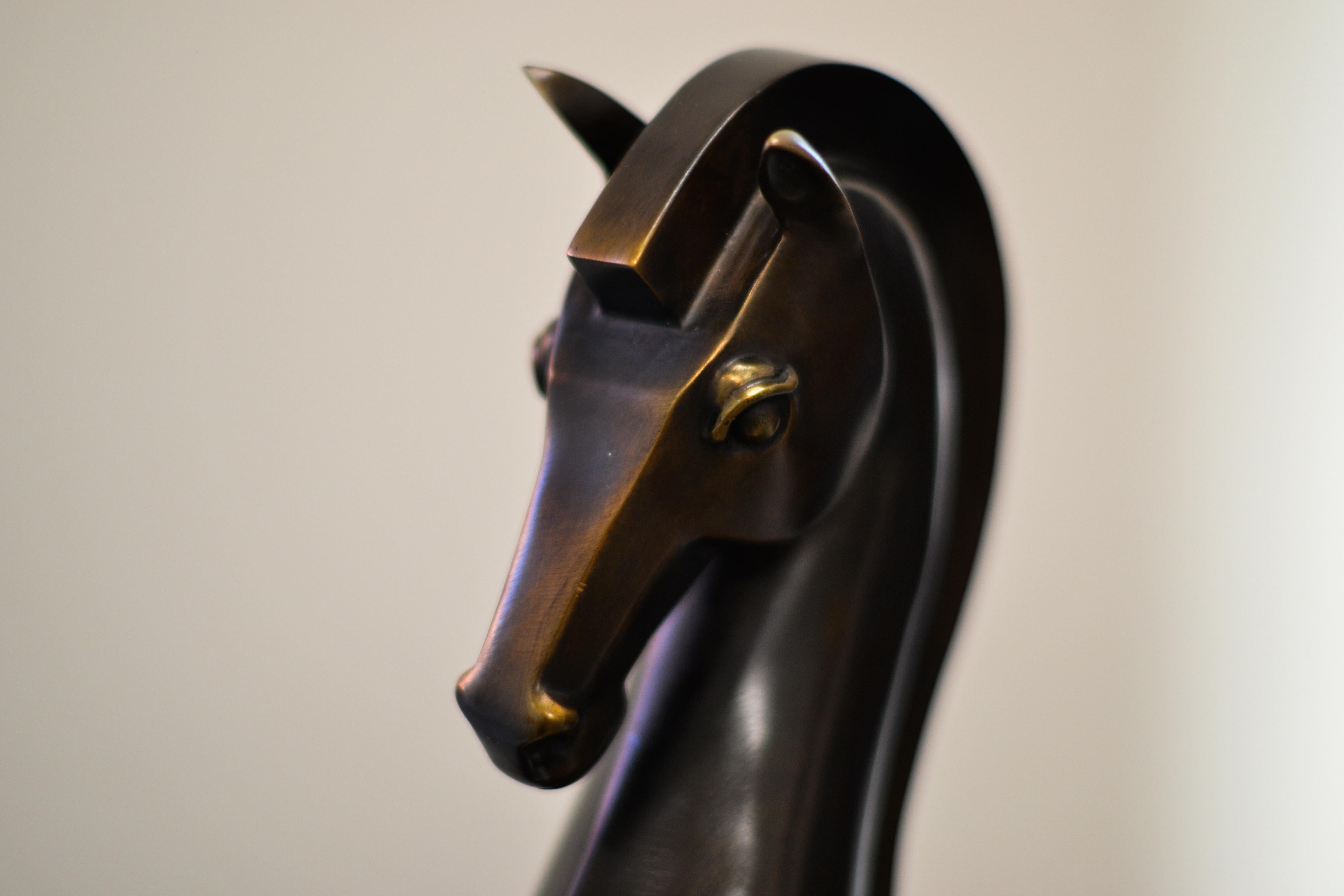 Parading - Frans van Straaten, 21st Century Contemporary Bronze Animal Sculpture 2
