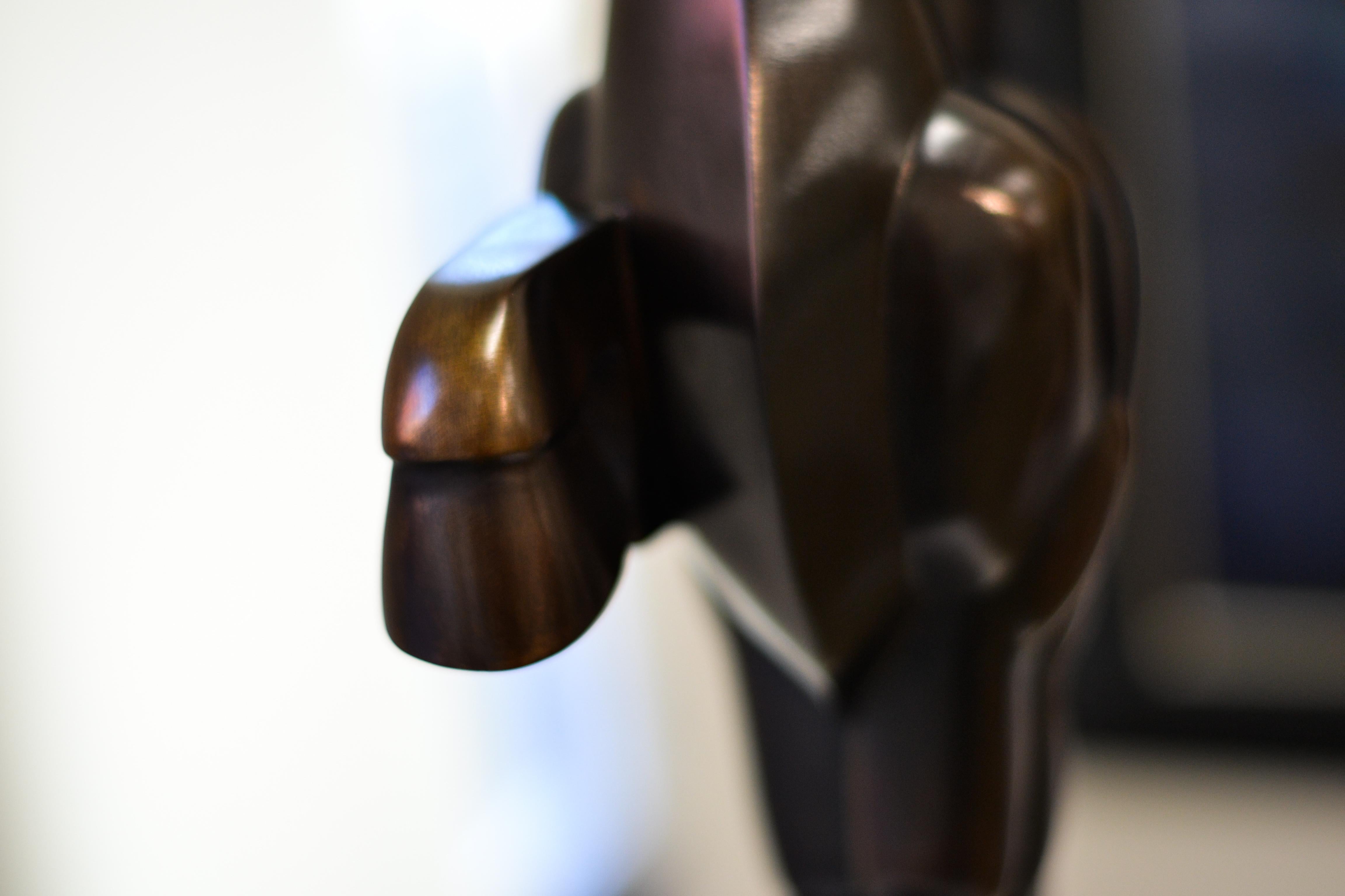 Parading - Frans van Straaten, 21st Century Contemporary Bronze Animal Sculpture 4
