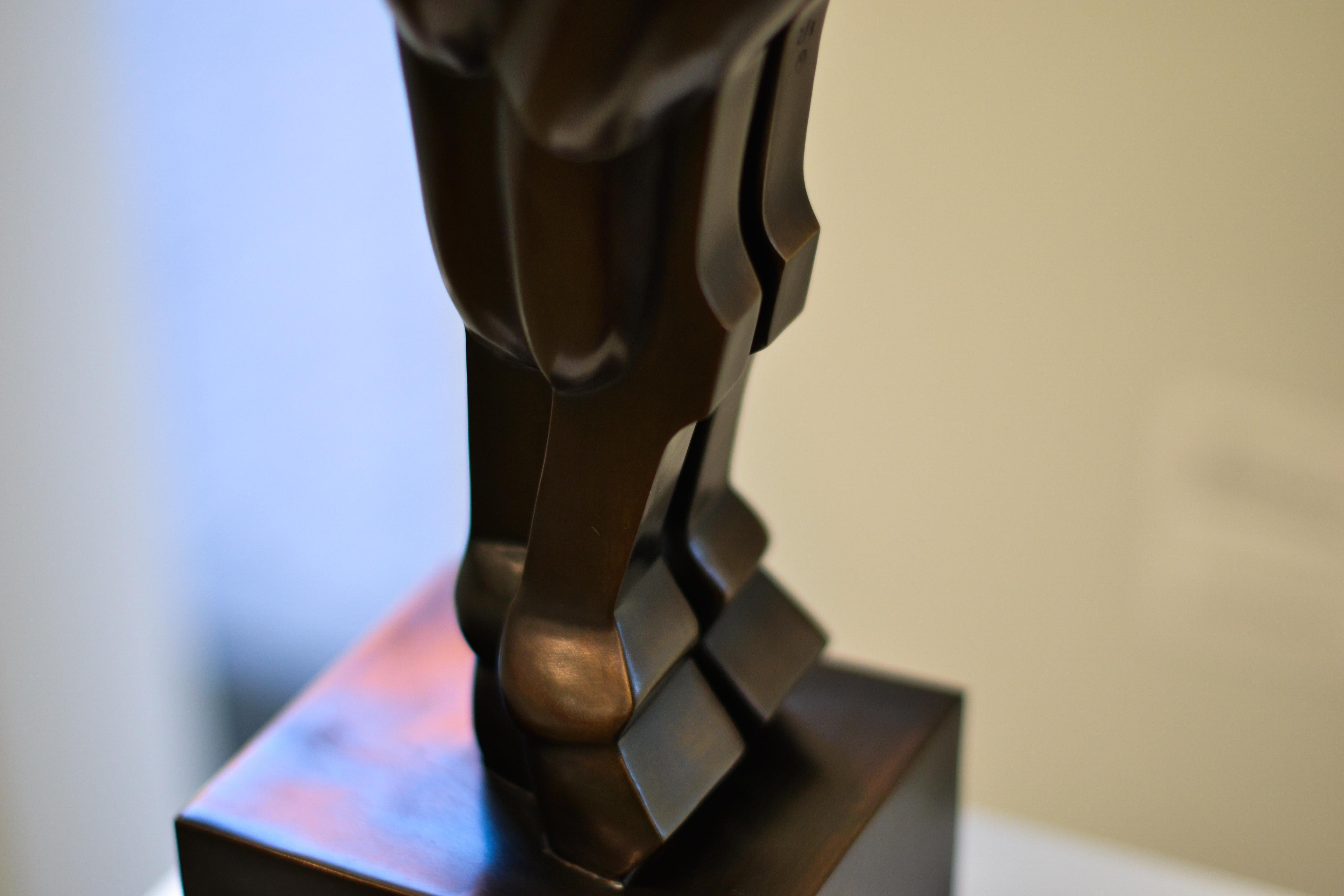 Parading - Frans van Straaten, 21st Century Contemporary Bronze Animal Sculpture 5