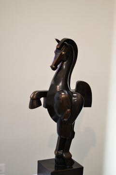 Parading - Frans van Straaten, 21st Century Contemporary Bronze Animal Sculpture