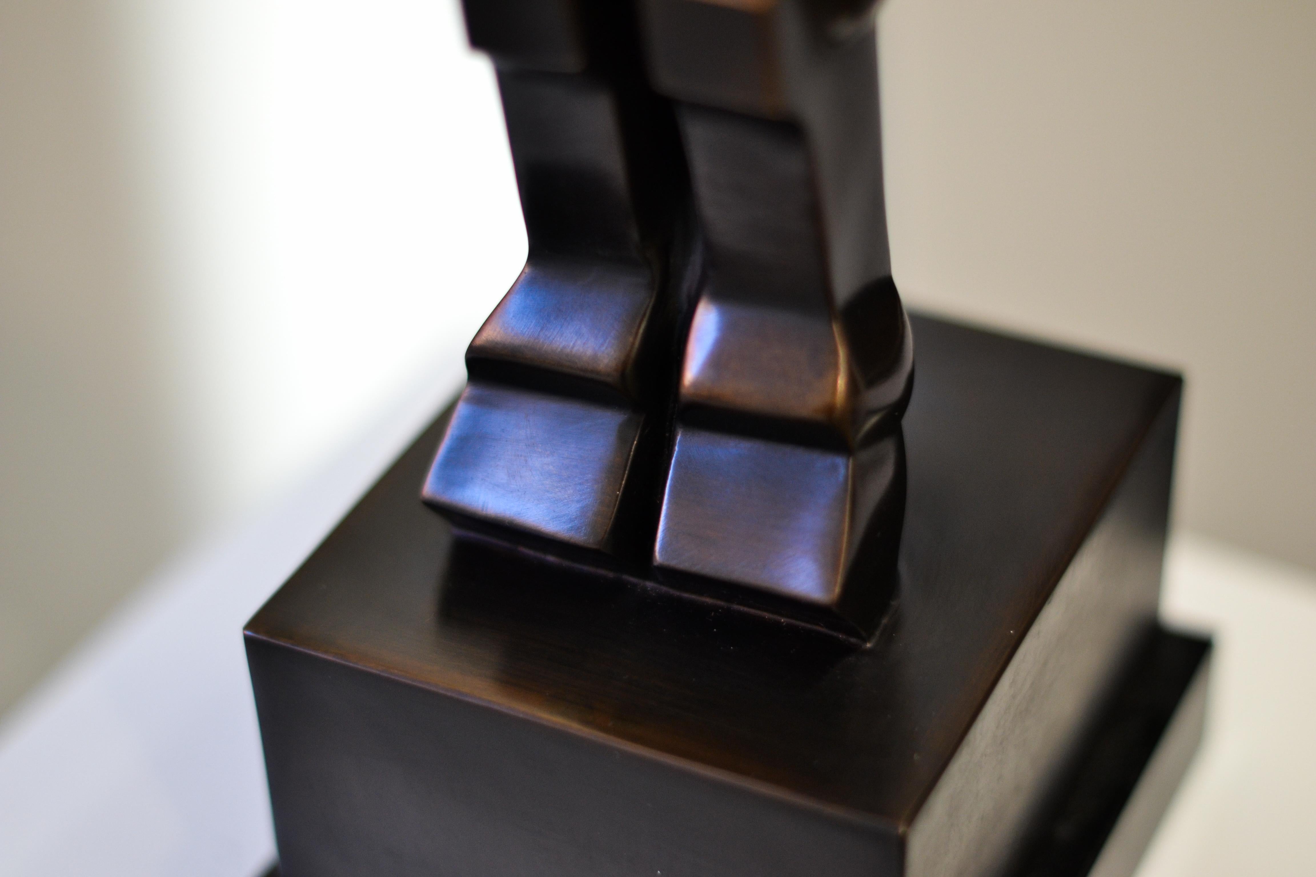 Parading - Frans van Straaten, 21st Century Contemporary Bronze Animal Sculpture 11