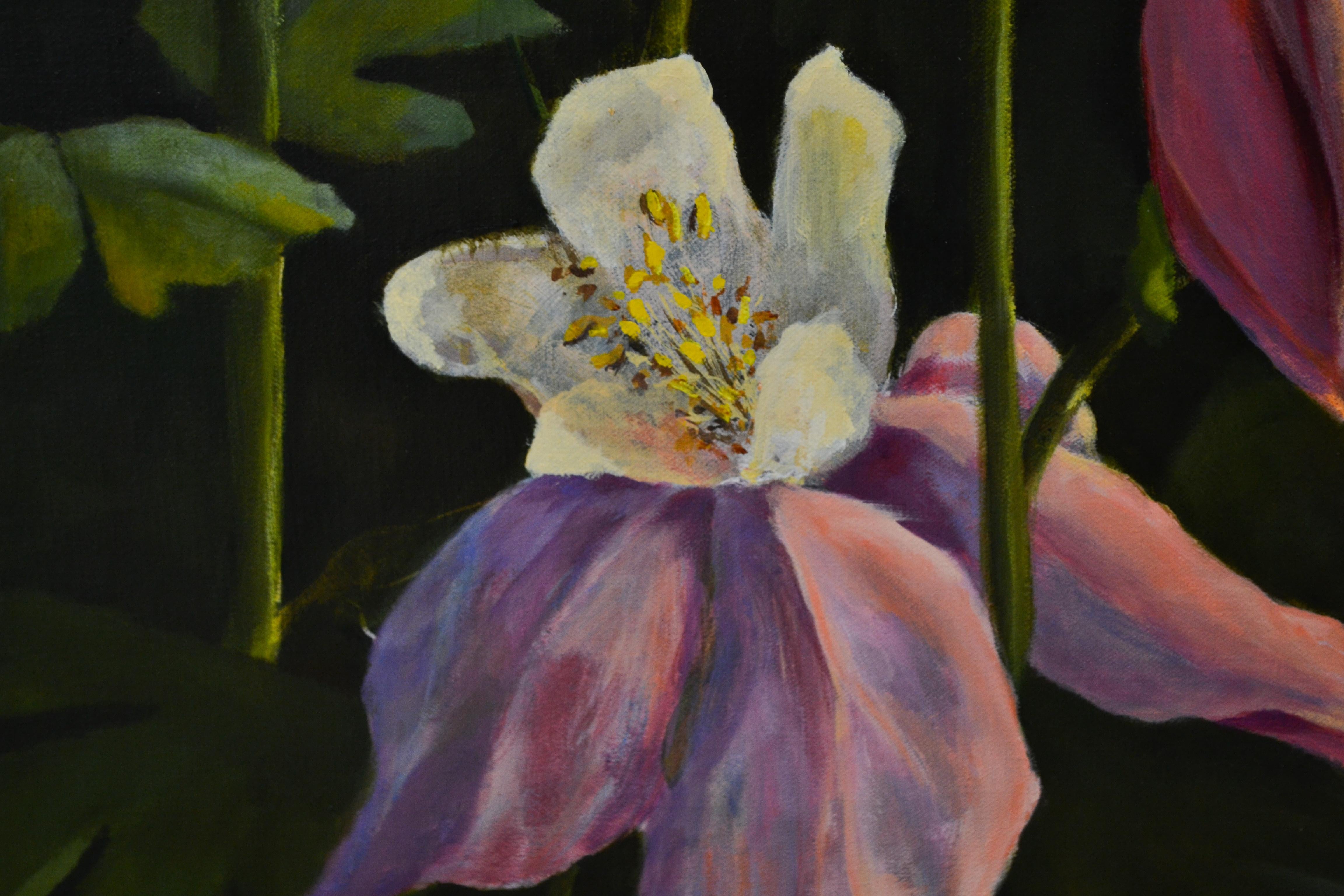 We Are Growing- Elvira Dik, 21st Century Contemporary Flower Oil Painting 1