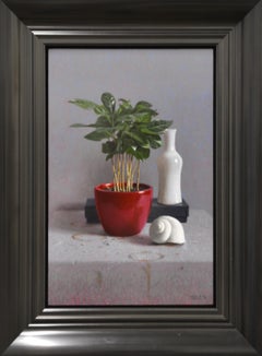 "La collezione di valore" Sietse W. Jonker Dipinto a olio contemporaneo del 21° secolo